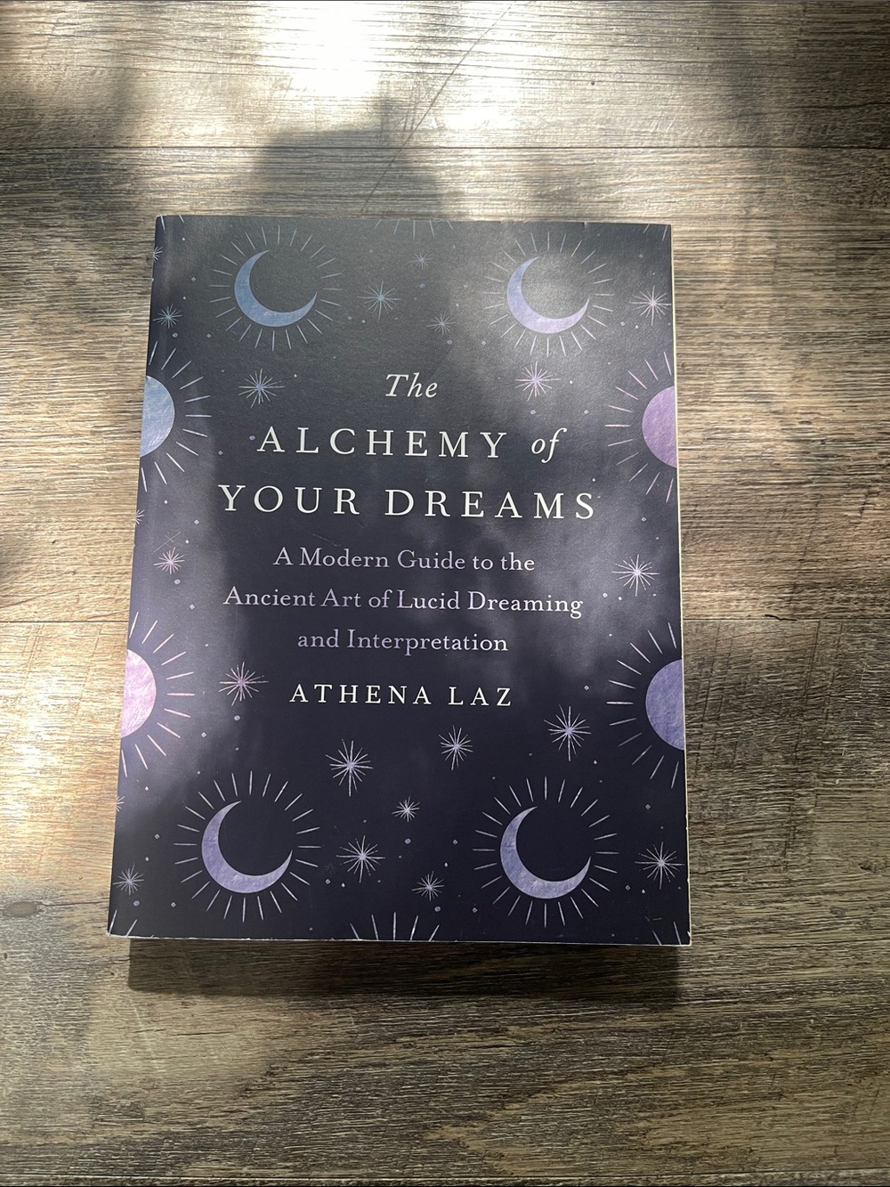 Athena Black and Purple Celestial Coffee Table Book